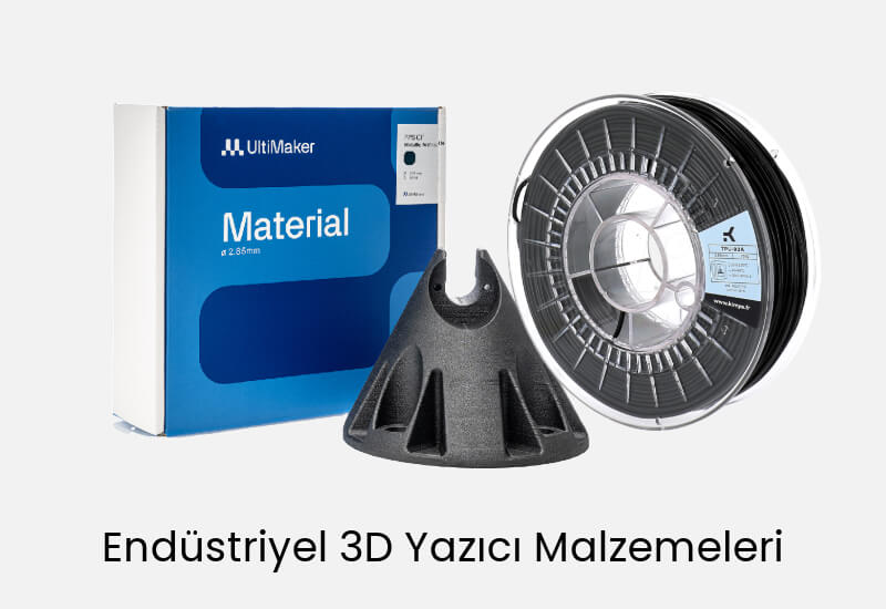 Endüstriyel 3D Yazıcı Malzemeleri