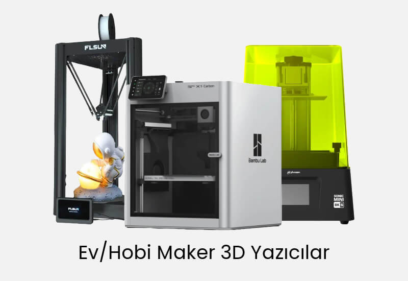 Ev/Hobi Maker 3D Yazıcılar