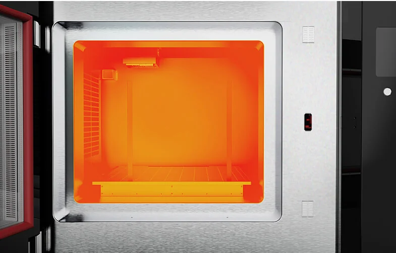 300°C kabin · 500°C ekstrüder