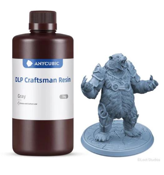 Anycubic - Anycubic DLP Craftsman Resin - Gray (Gri) - 1 kg