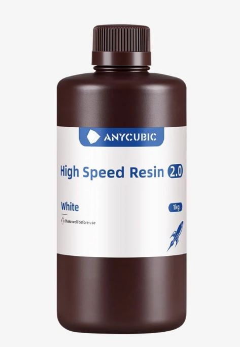 Anycubic - Anycubic High Speed Reçine 2.0 - Beyaz - 1 kg