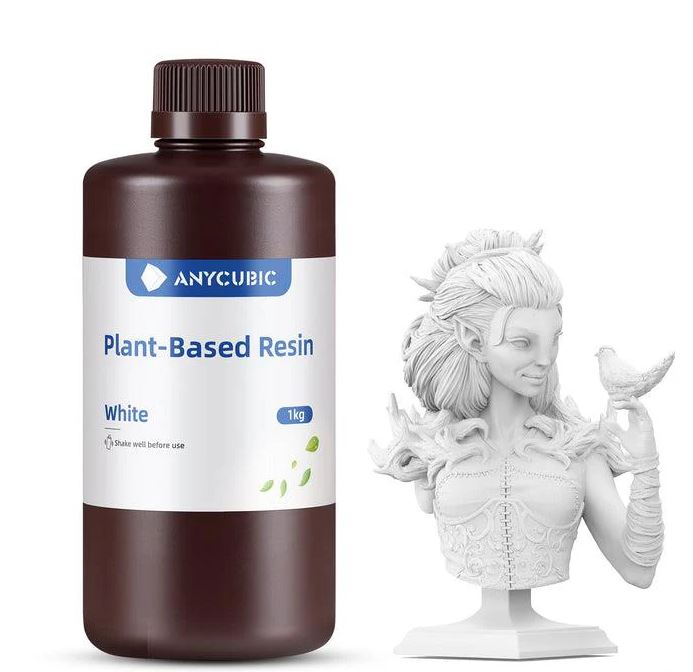 Anycubic - Anycubic Plant-Based UV Resin - Beyaz - 1 kg