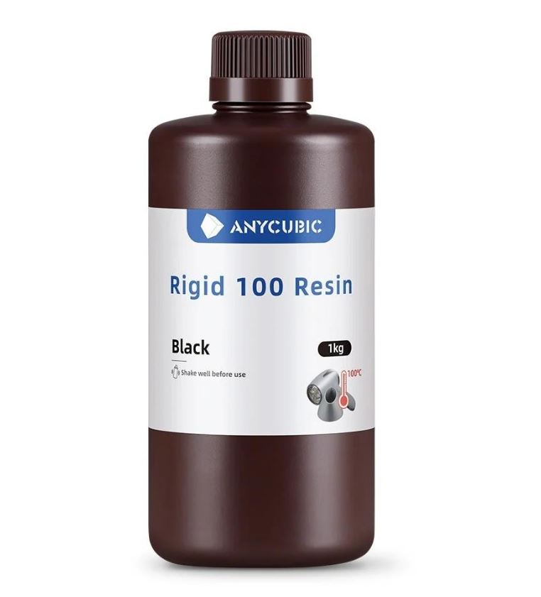 Anycubic Rigid 100 Reçine - Siyah - 1 kg