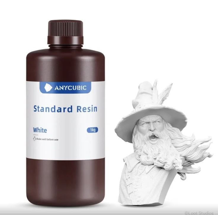 Anycubic Standard Reçine V2 - Beyaz - 1 kg