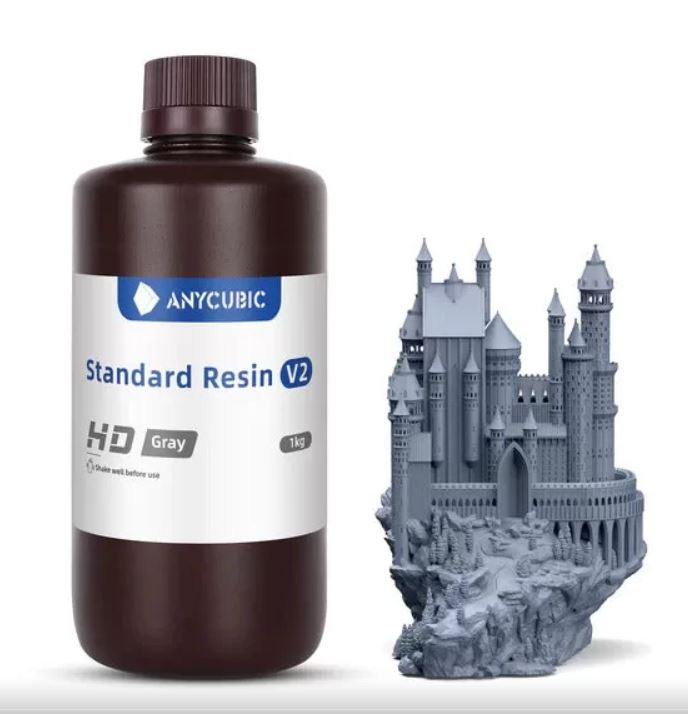 Anycubic Standard Reçine V2 - HD Gri - 1 kg