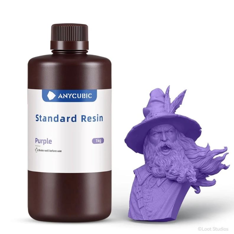Anycubic Standard Reçine V2 - Mor - 1 kg