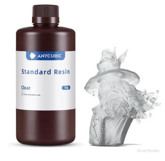 Anycubic Standard Resin - Şeffaf - 1 kg