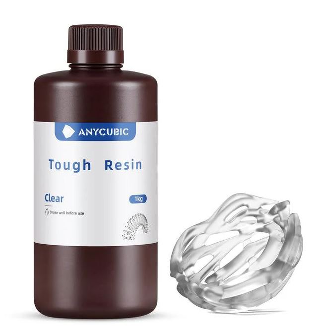 Anycubic - Anycubic UV Tough Resin - Clear (Şeffaf) - 1 kg