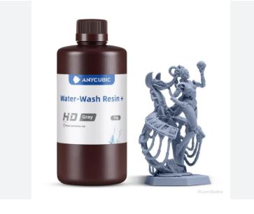 Anycubic Water-Wash Reçine+ HD Gri - 1 kg