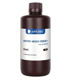 Anycubic Water-Wash Reçine+ Siyah - 1 kg