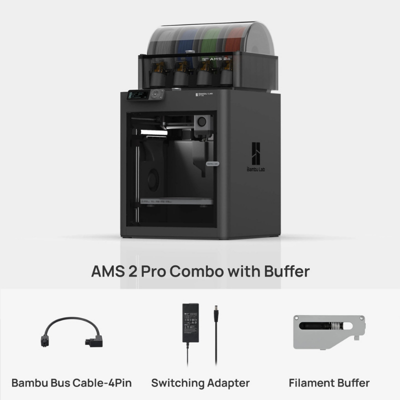 Bambu Lab P1S AMS 2 Pro Combo 3D Yazıcı