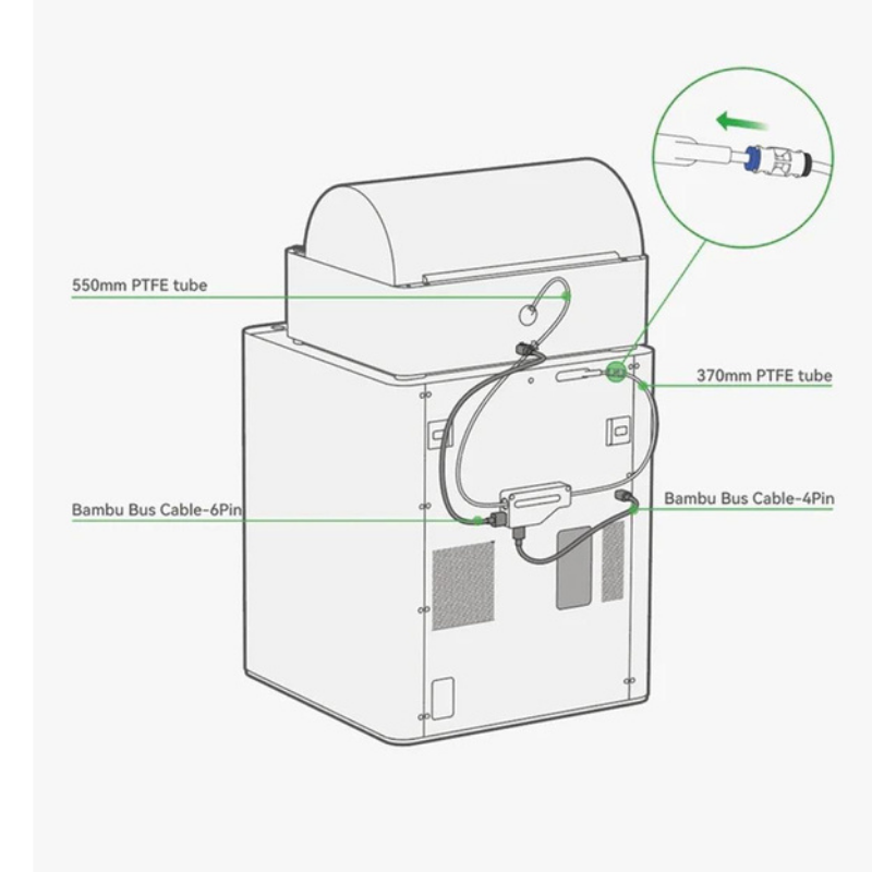 Bambu Lab - Bambu Lab X1 Carbon AMS 2 Pro 3D Yazıcı (1)