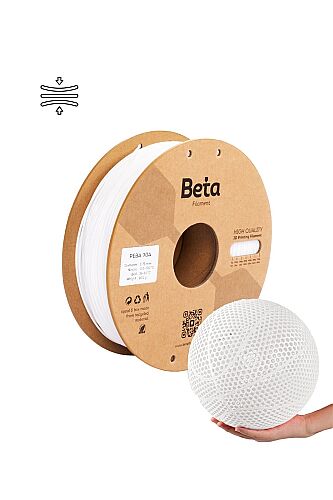 Beta PEBA 90A Filament 1.75mm 800g BEYAZ - 1