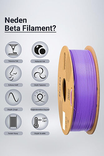 Beta PLA+ Filament 1.75mm 1kg MOR - 3