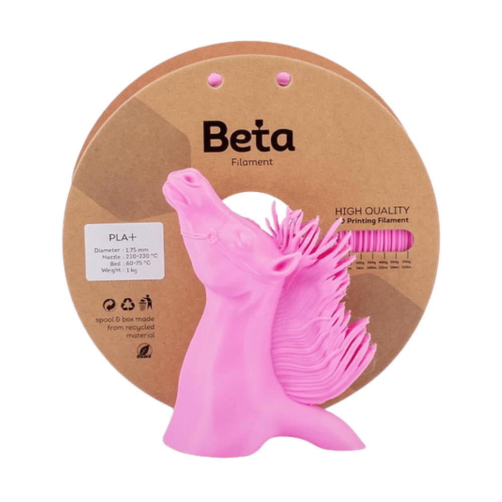 Beta PLA+ Filament 1.75mm 1kg PEMBE 