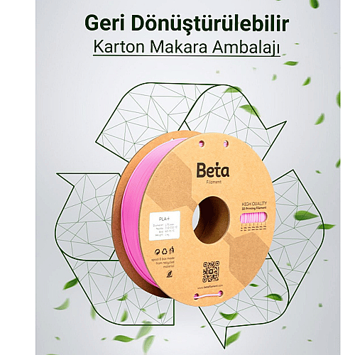 Beta PLA+ Filament 1.75mm 1kg PEMBE - 7