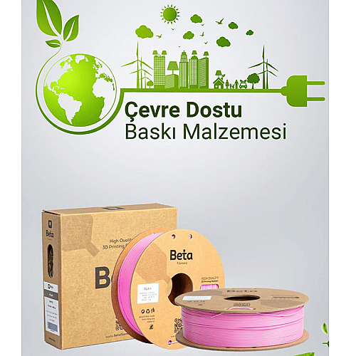 Beta PLA+ Filament 1.75mm 1kg PEMBE - 8