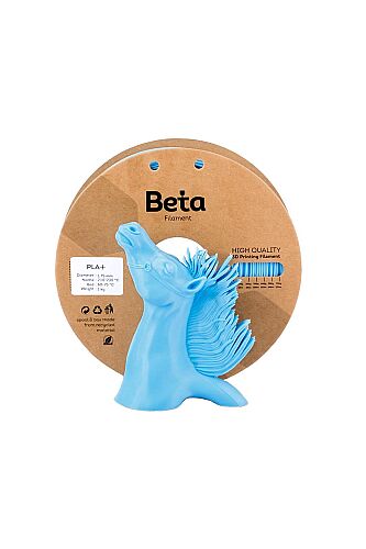 Beta Filament PLA+ 1.75mm 1kg Açık mavi