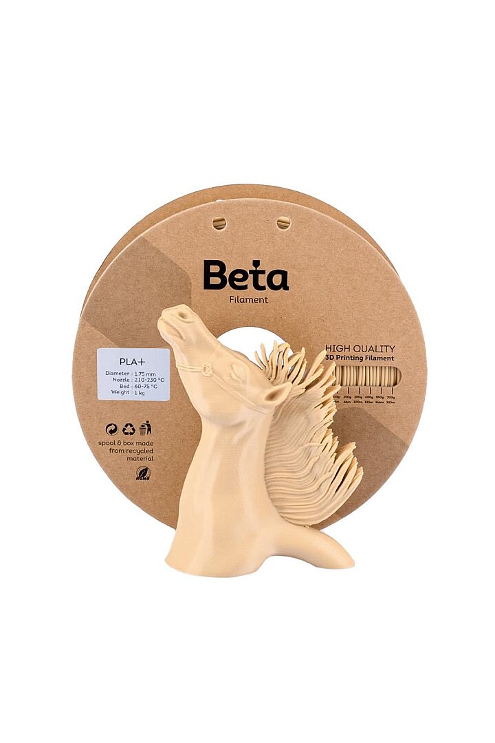 Beta PLA+ Filament 1.75mm 1kg TEN