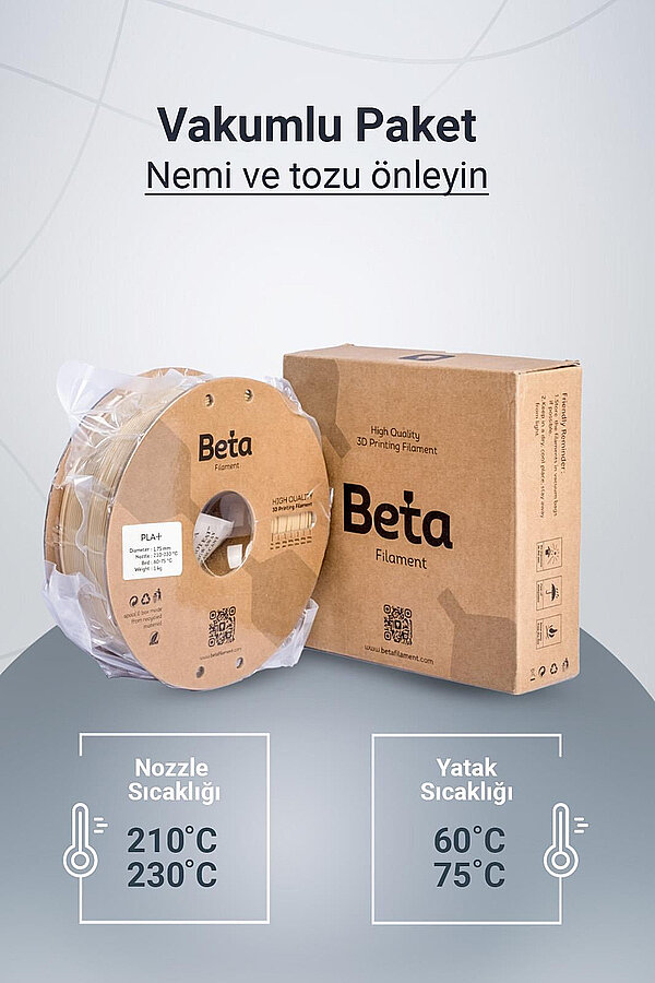 Beta PLA+ Filament 1.75mm 1kg TEN - 6