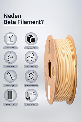 Beta PLA+ Filament 1.75mm 1kg TEN - 3