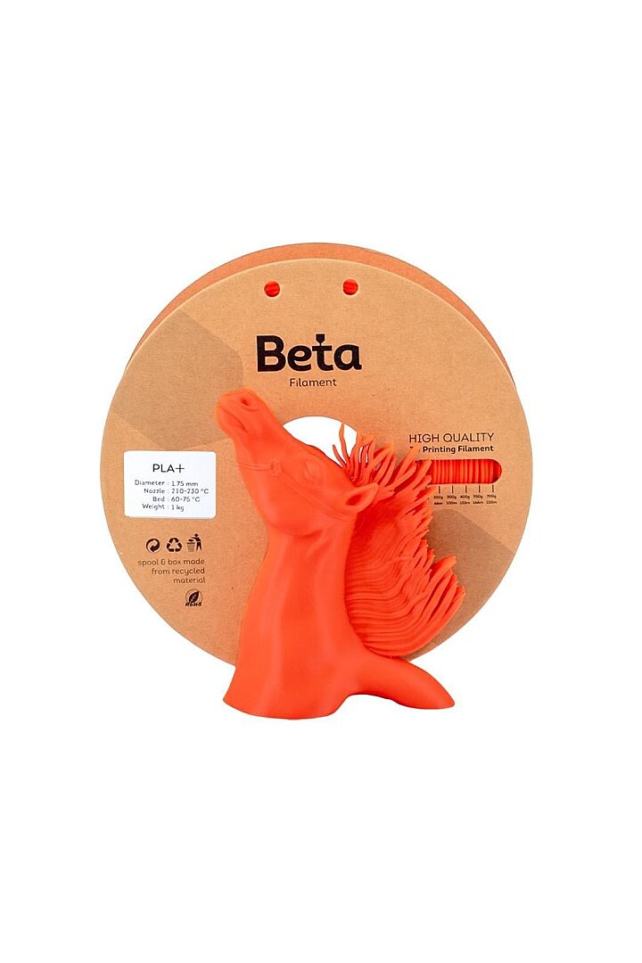 Beta PLA+ Filament 1.75mm 1kg TURUNCU 