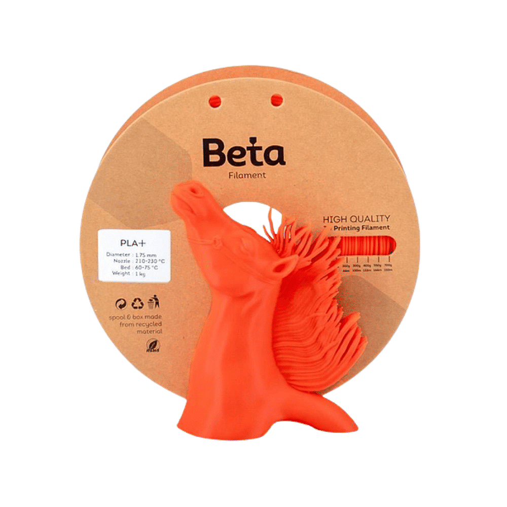 Beta PLA+ Filament 1.75mm 1kg TURUNCU
