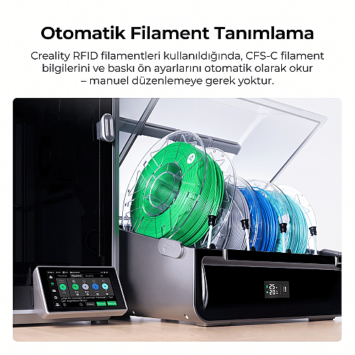 Creality CFS-C Çok Renkli Filament Sistemi (Multicolor Kit) - 11