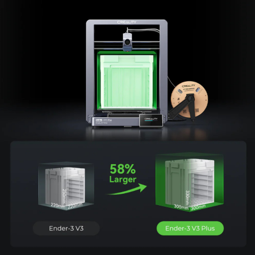 Creality Ender 3 V3 Plus Core XZ 3D Yazıcı - Thumbnail