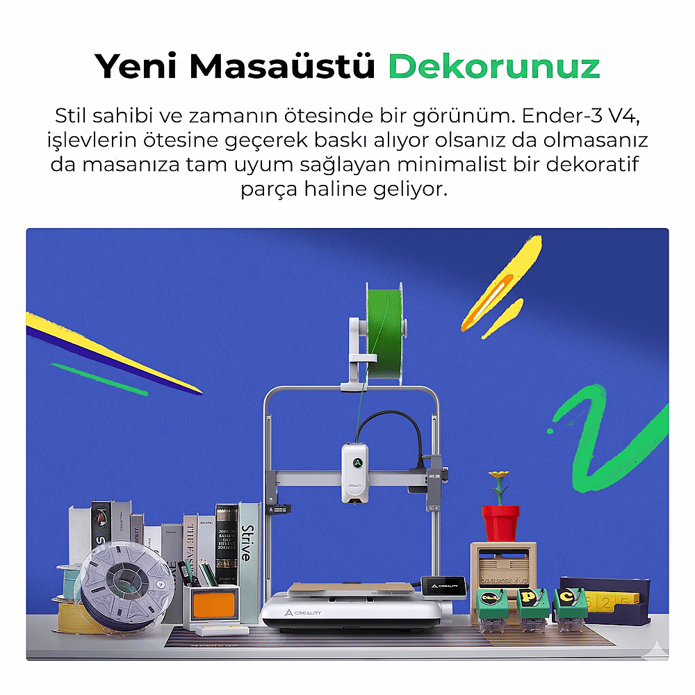 Creality Ender 3 V4 Combo 3D Yazıcı - 4