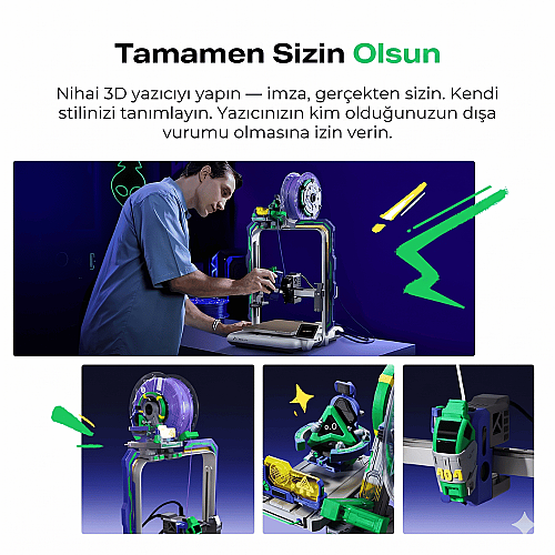Creality Ender 3 V4 Combo 3D Yazıcı - 7