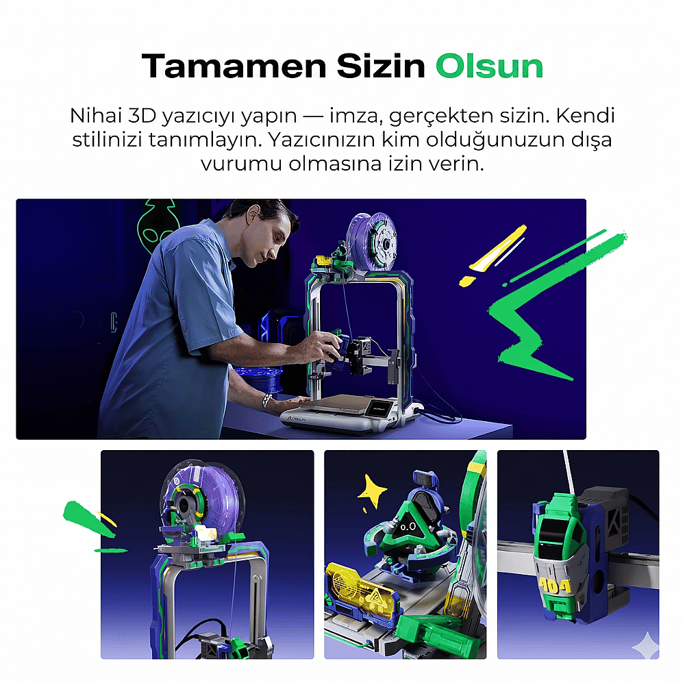 Creality Ender 3 V4 Combo 3D Yazıcı - 7