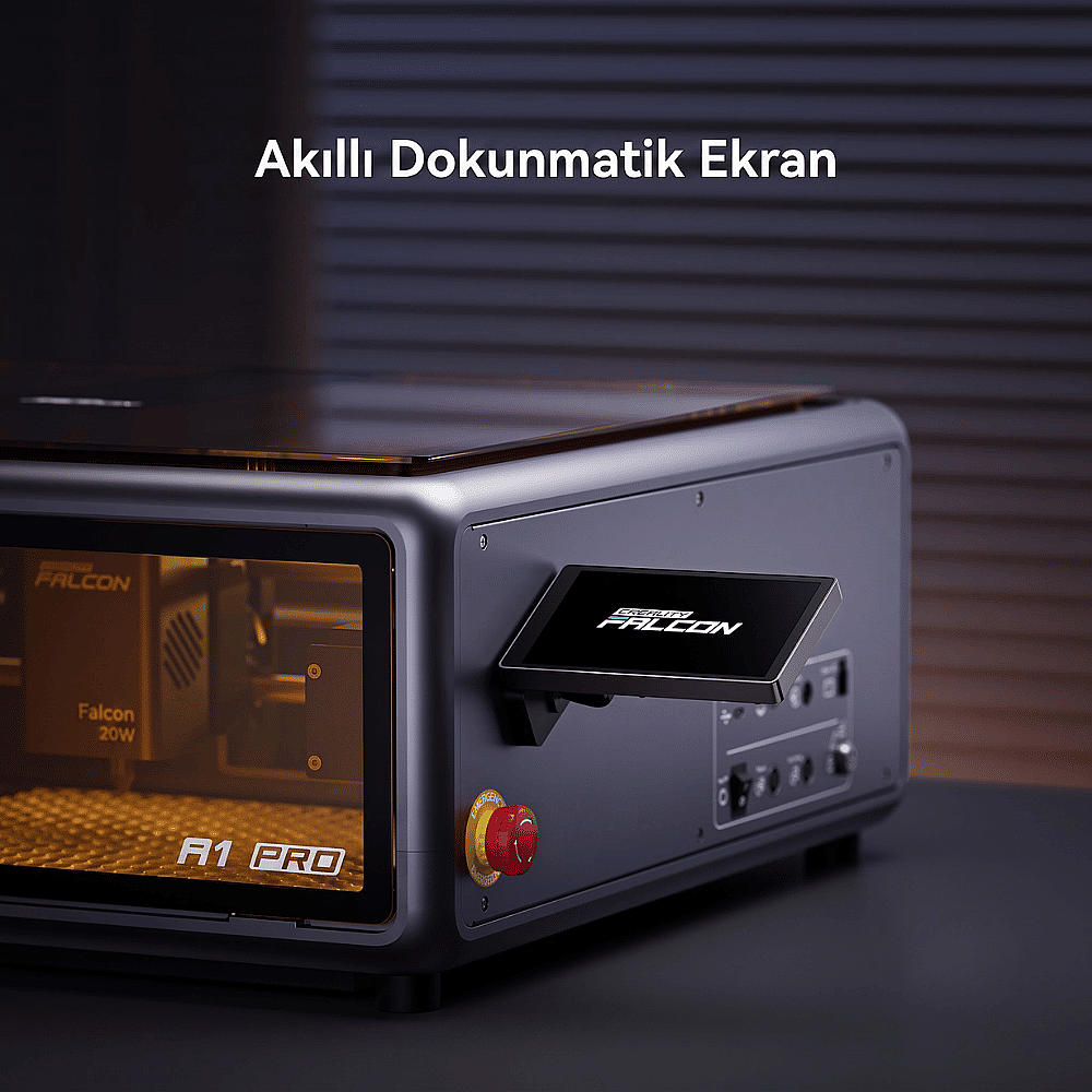 Creality Falcon A1 Pro 20W Lazer Gravür ve Kesici - 16