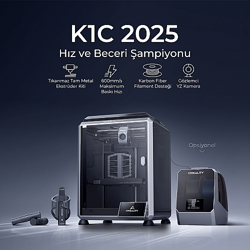 Creality K1C 3D Yazıcı (Yeni Versiyon) - 2