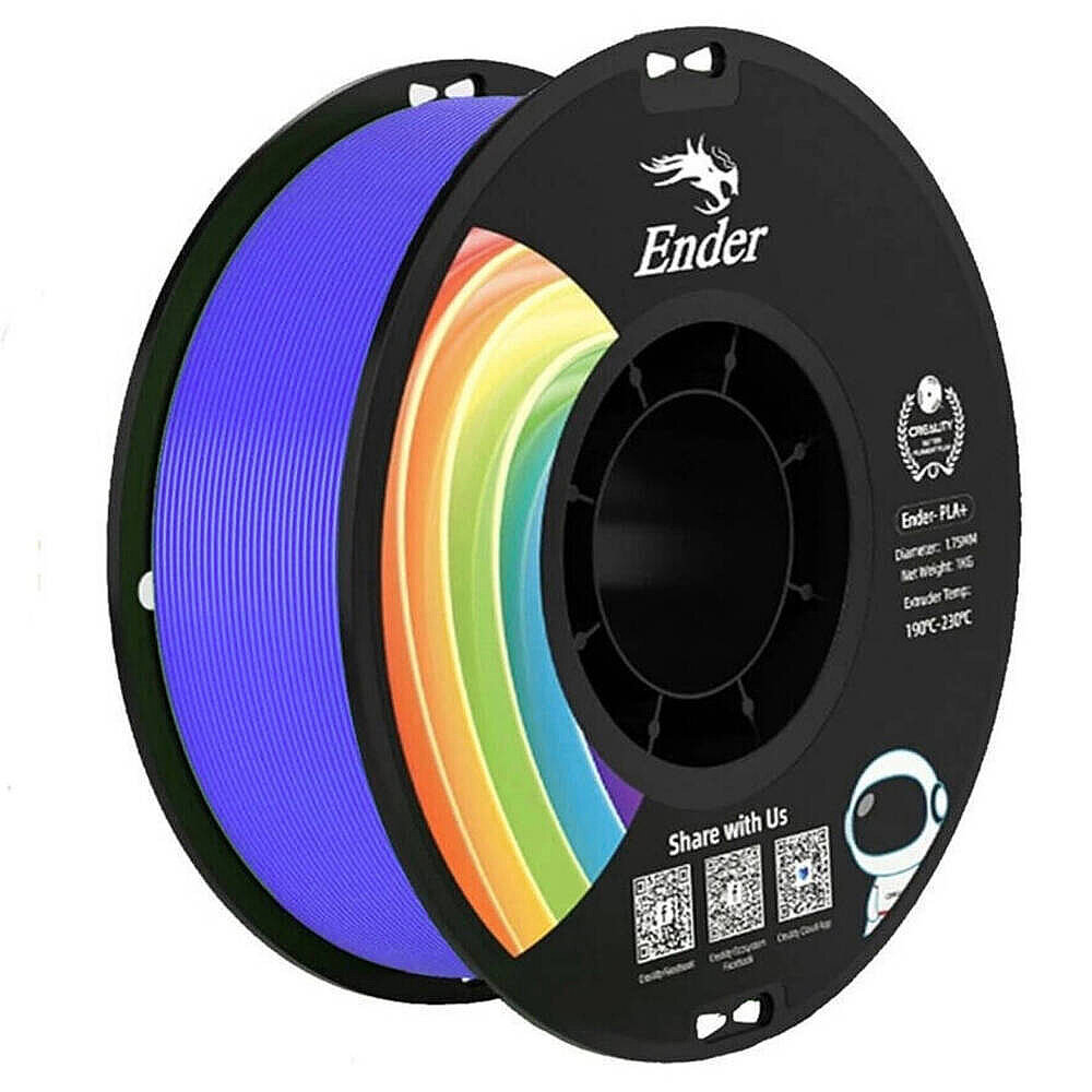 Creality PLA+ Ender Plus Filament 1.75mm 1kg Gece Mavisi
