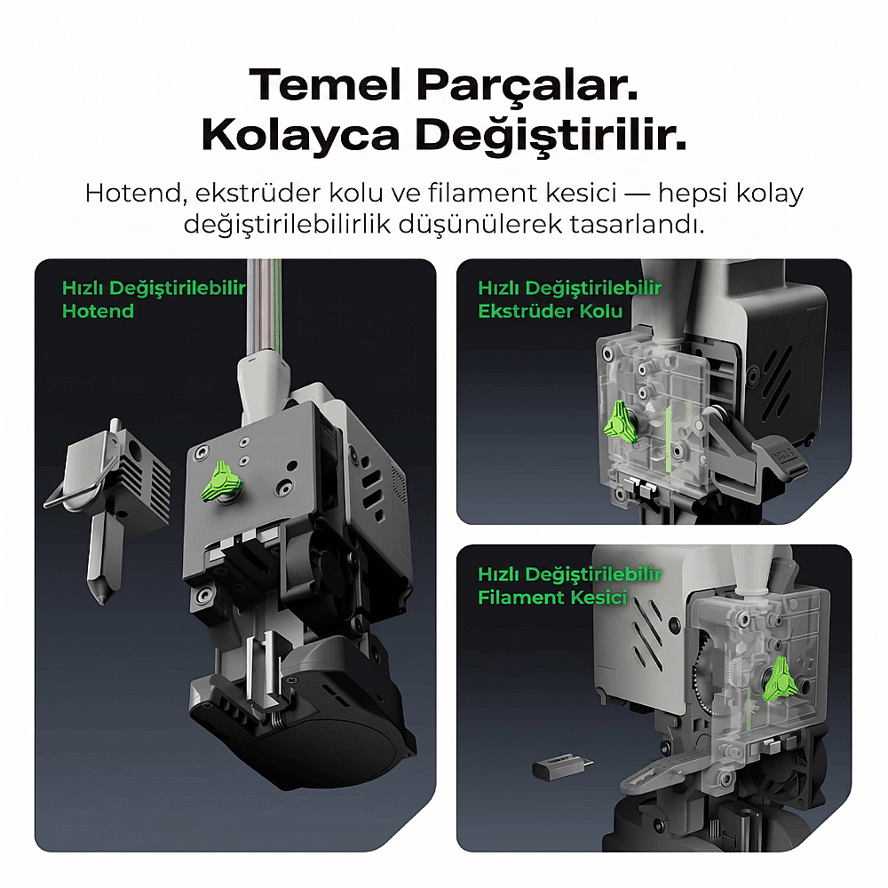 Creality SparkX i7 Combo 3D Yazıcı - 8