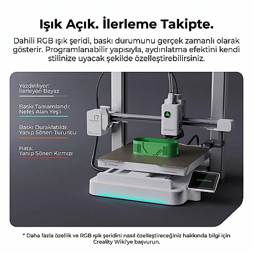 Creality SparkX i7 Combo 3D Yazıcı - 9