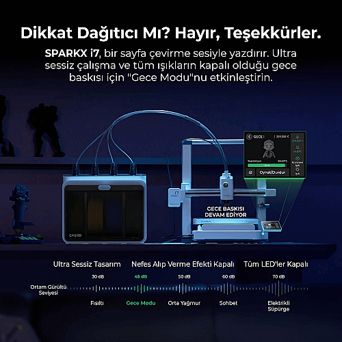 Creality SparkX i7 Combo 3D Yazıcı - 10