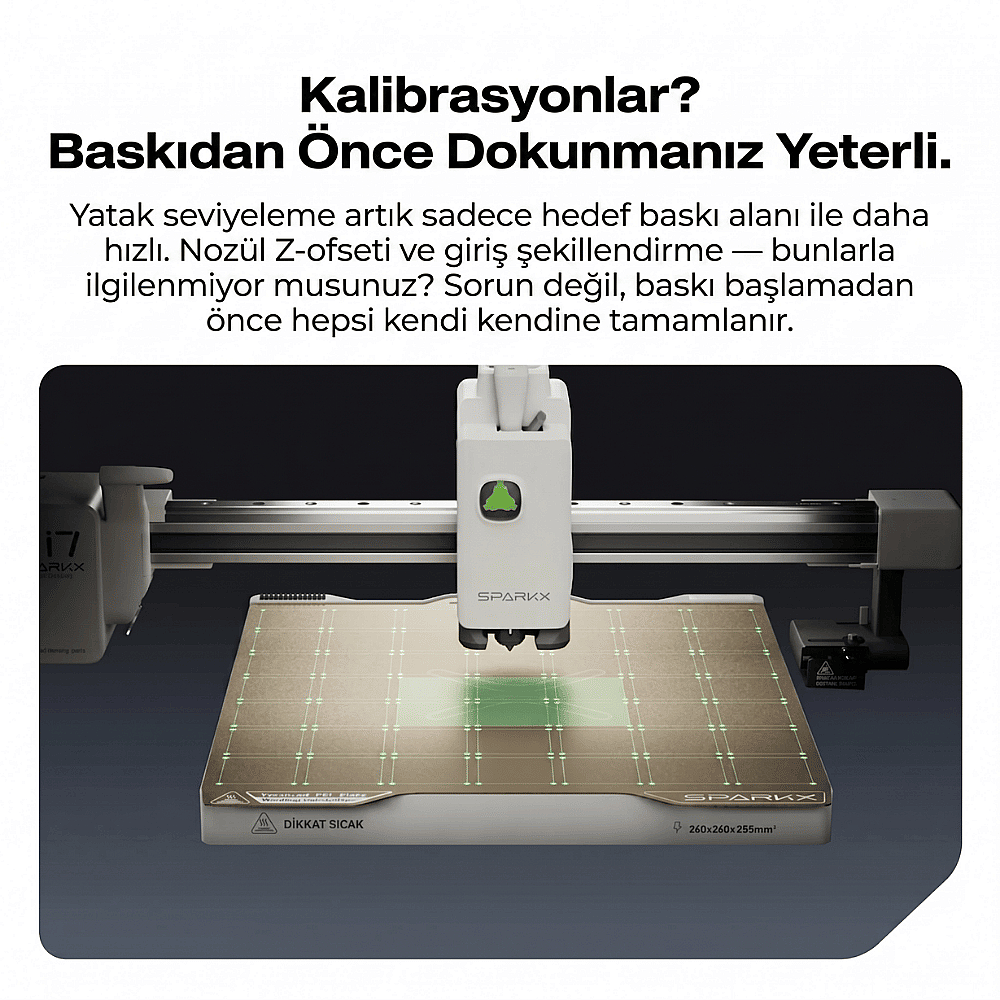Creality SparkX i7 Combo 3D Yazıcı - 12