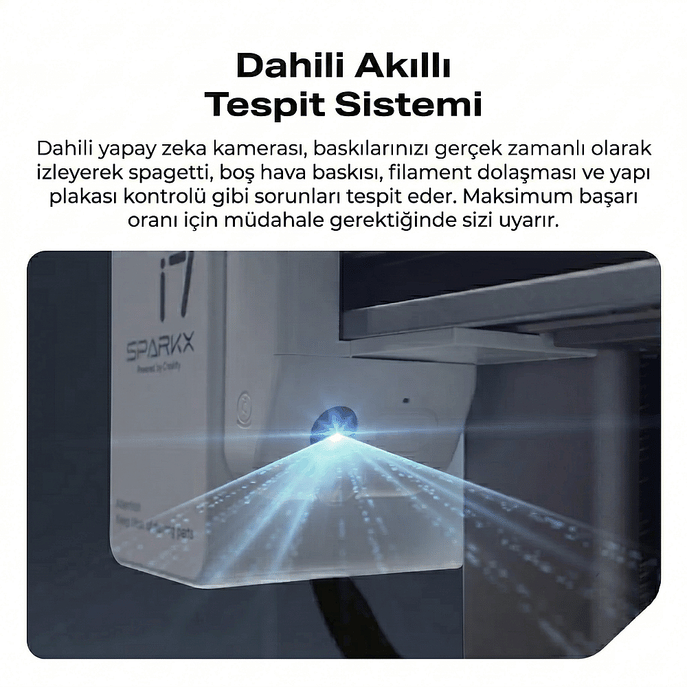 Creality SparkX i7 Combo 3D Yazıcı - 14