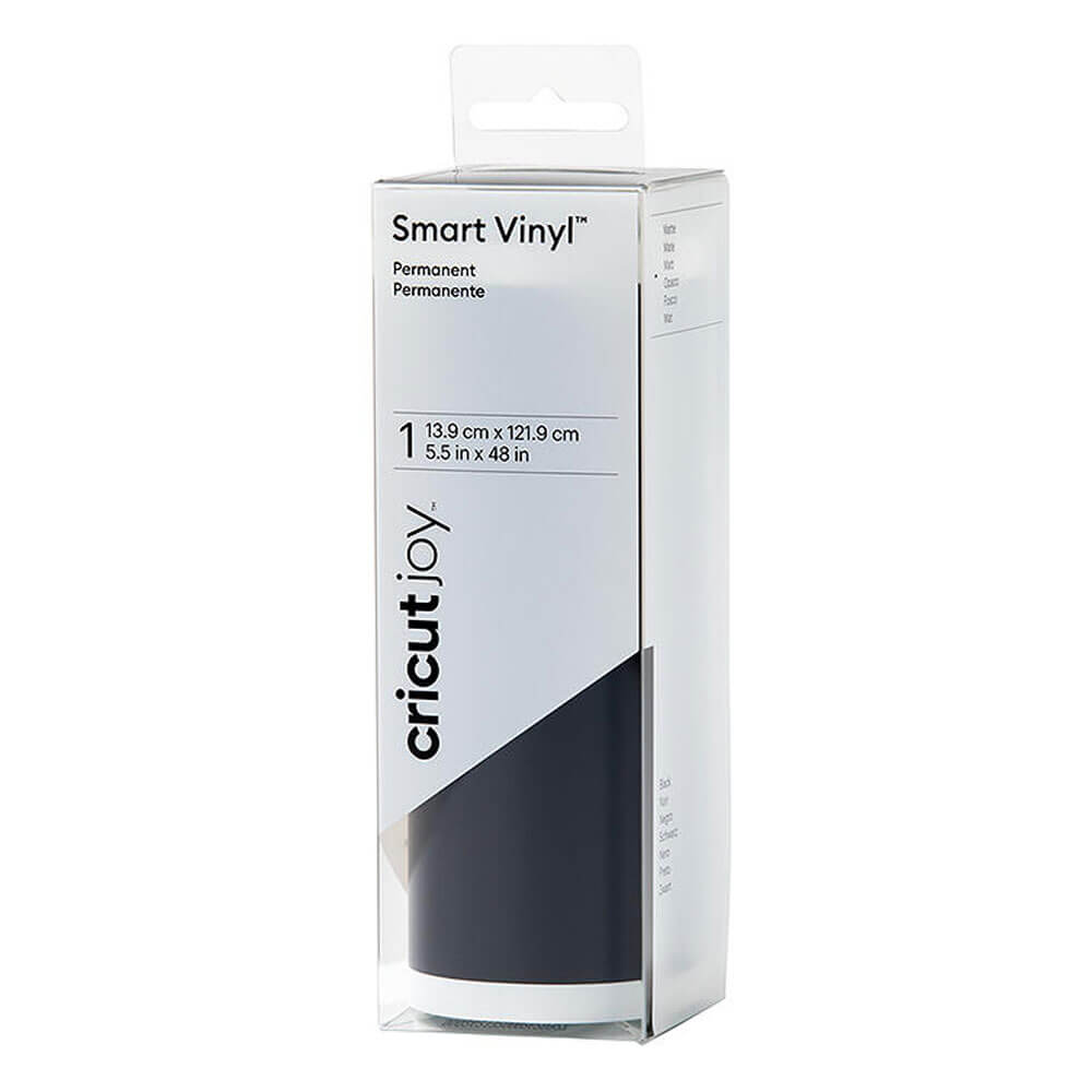 Cricut - Cricut JOY Smart Vinil Kalıcı Mat SİYAH 13.9x121.9cm