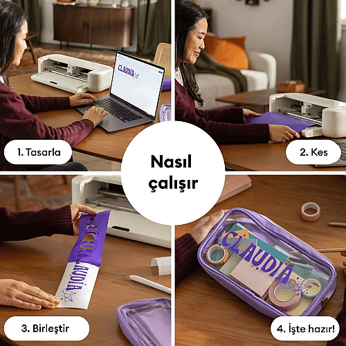Cricut Explore 5 Başlangıç Paketi (Kesici Makine + Sarf Malzeme Paketi) - 4