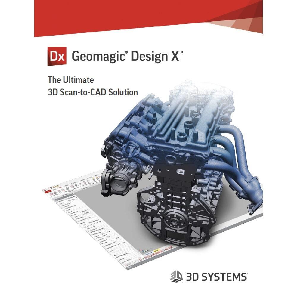 Geomagic - Geomagic Design X Plus (w/ 1st Year Maintenance)