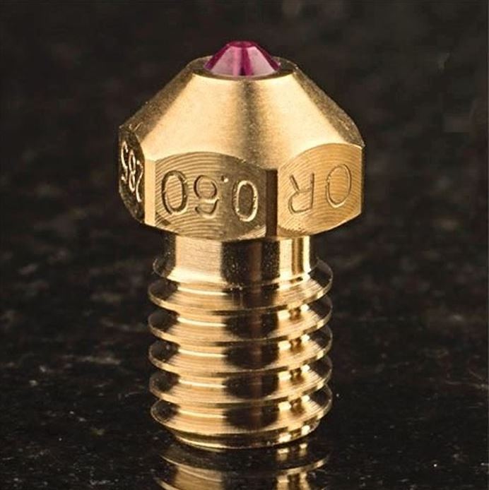 Olsson - Olsson Ruby High Output Nozzle 0.6mm (For 1.75mm Filament)