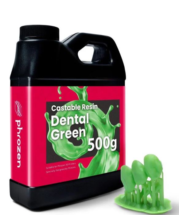 Phrozen 0.5 kg Döküm Reçinesi - Dental Yeşil