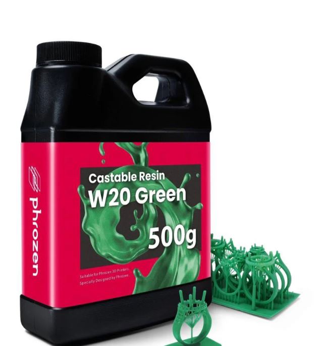 Phrozen 0.5 kg Döküm Reçinesi - W20 Yeşil