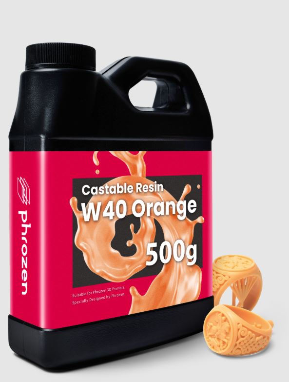 Phrozen 0.5 kg Döküm Reçinesi - W40 Turuncu