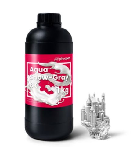Phrozen Aqua 8K Reçine - Kar-Gri- 1 kg - Thumbnail