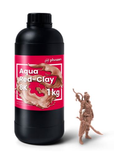 Phrozen - Phrozen Aqua 8K Reçine -Kırmızı-Kil - 1 kg