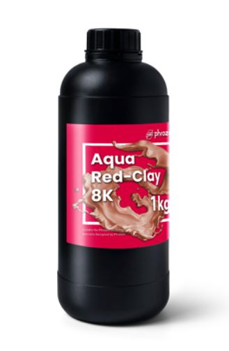 Phrozen - Phrozen Aqua 8K Reçine -Kırmızı-Kil - 1 kg (1)